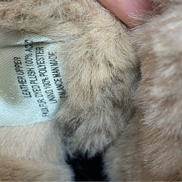 New! Blondo Haven Faux Fur Waterproof Suede Tan Bootie 9M - Picture 11 of 14